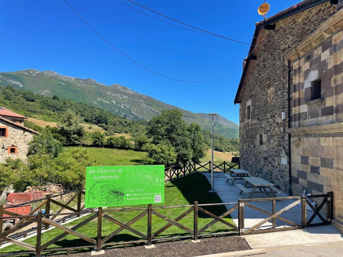 Gasthaus La Casona De Lombrana, En Polaciones Exterior foto